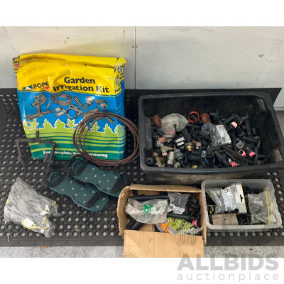 Garden Irrigation Kit X2 with Assorted Pipe Fittings and Garden Accessories