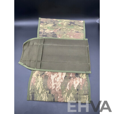 STAR WARS Action Figure (Hasbro SA) and Assorted SKIGUARD Camouflage Snake Gaiters - Lot of 4