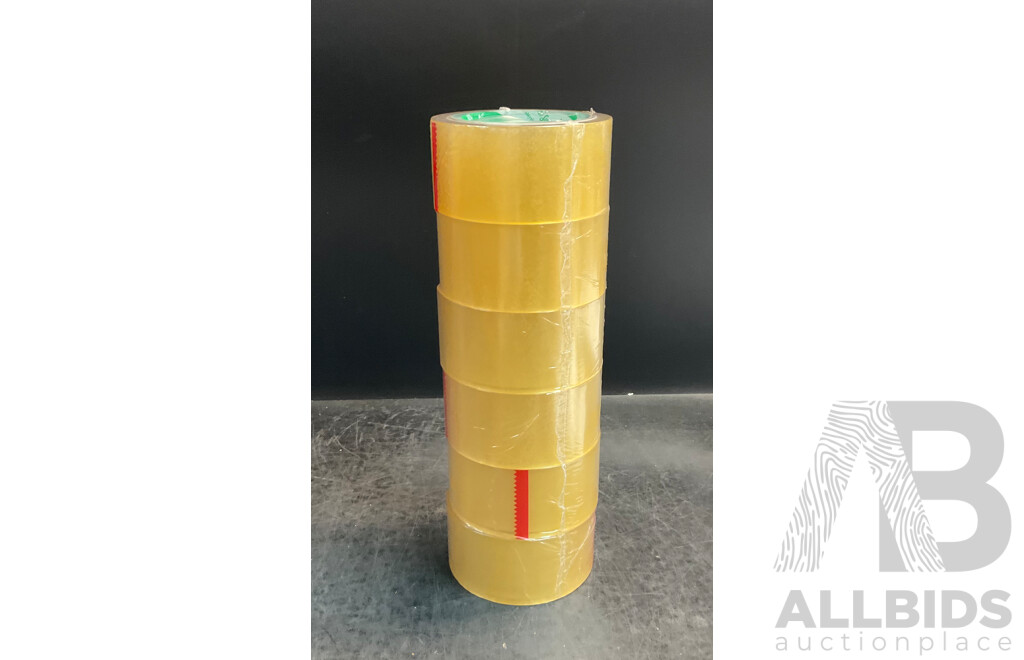 Packaging Tape Clear 48mm X 40m - Lot of 120