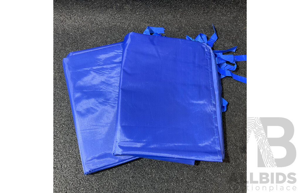 Blue and Red Outdoor Canopy Tent Cover 195x 240cm - Lot of 28