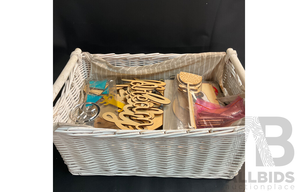 Assorted Animals Craft Wood & Mirror DIY Decoration