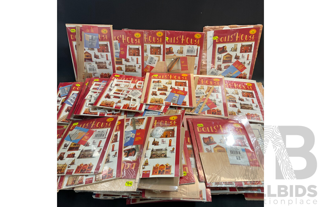 Bulk Buy - Vintage Del Prado Dolls House 1990's Parts - Lot of 63