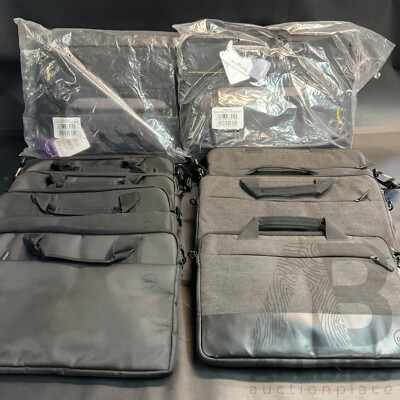 Assorted  Dell ,Targus Computer Carry Bag - Lot of 9