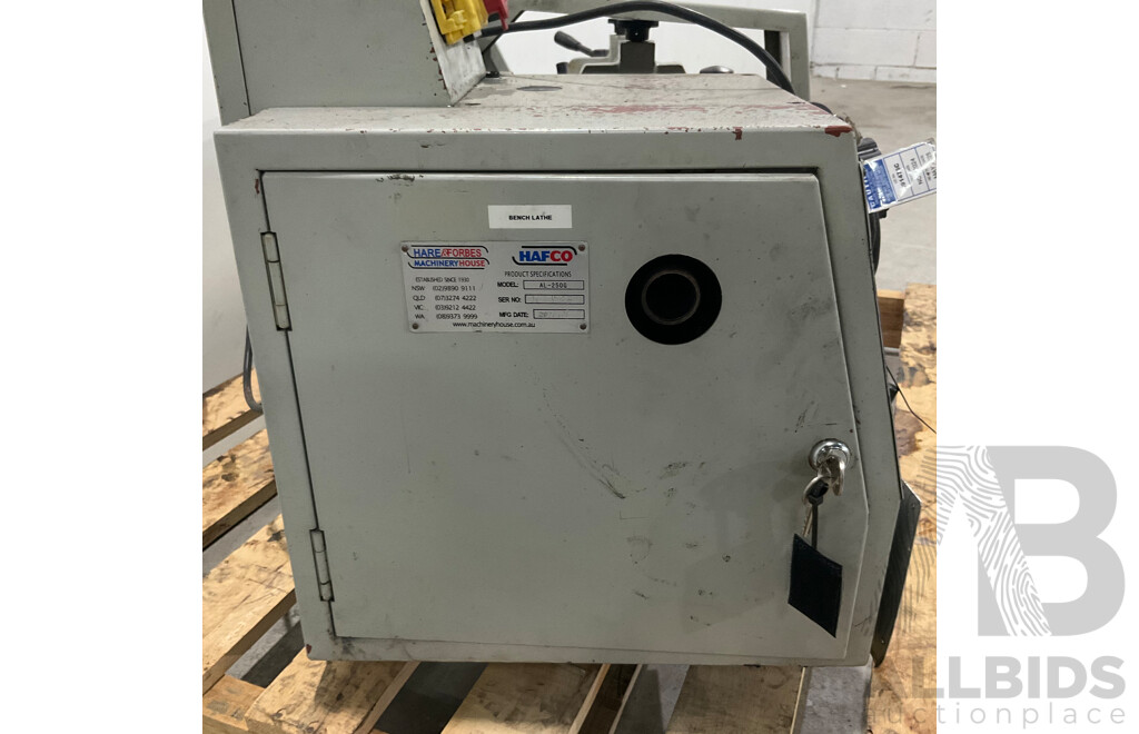 HAFCO AL-250G Bench Lathe