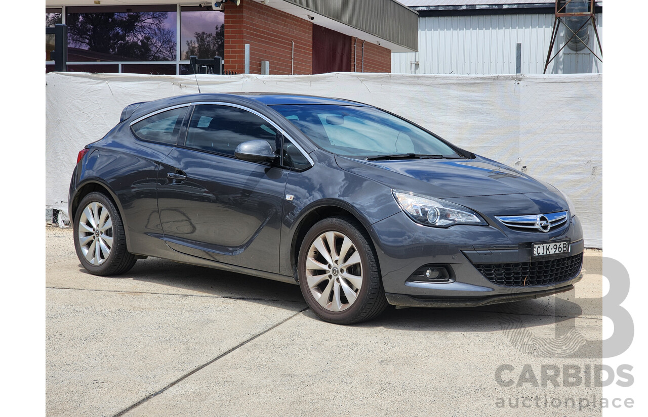 8/2012 Opel Astra GTC 1.4 PJ 3d Coupe Grey 1.4L