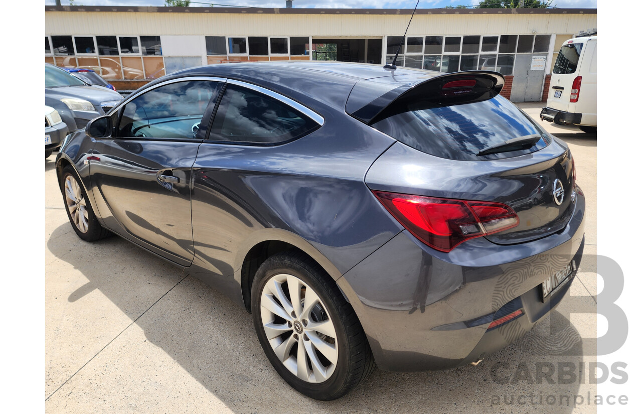 8/2012 Opel Astra GTC 1.4 PJ 3d Coupe Grey 1.4L