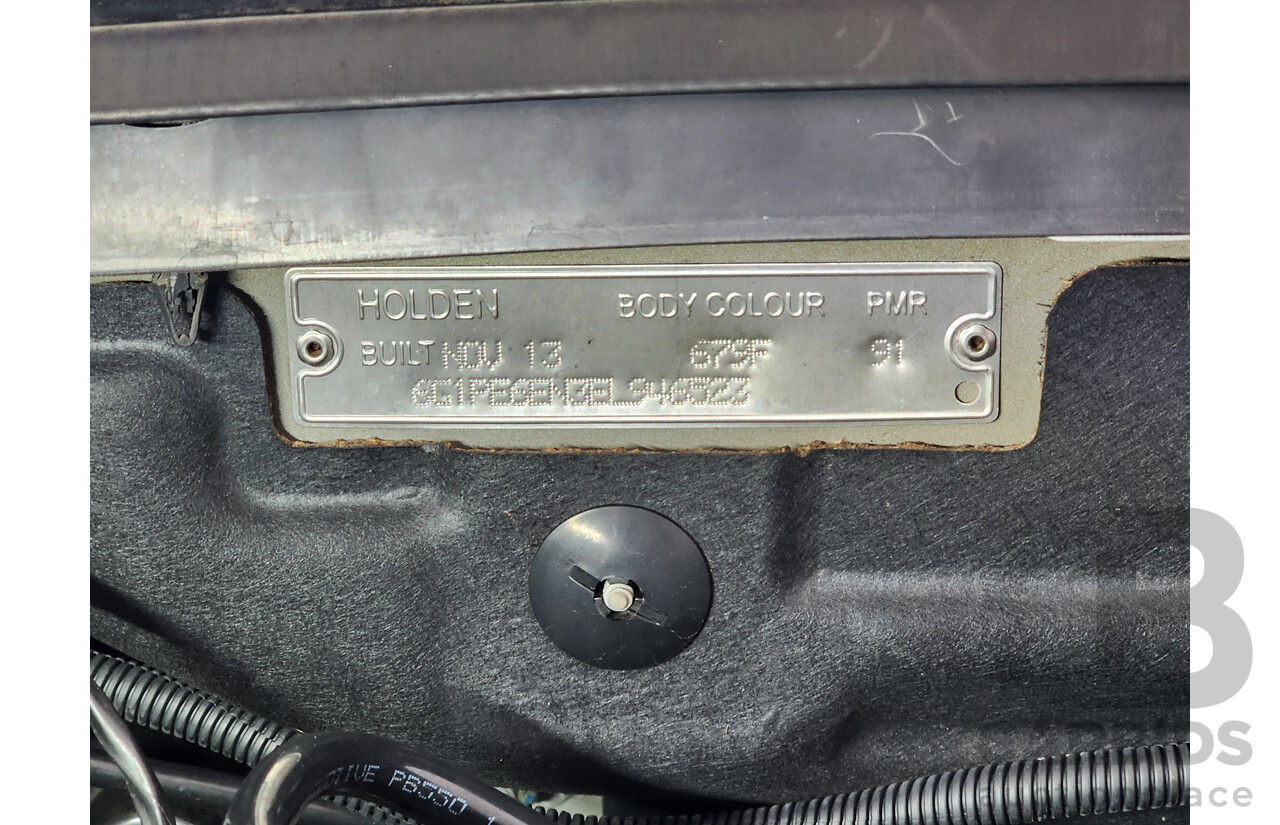 11/2013 Holden Cruze SRi V JH MY13 5d Hatchback White 1.4L