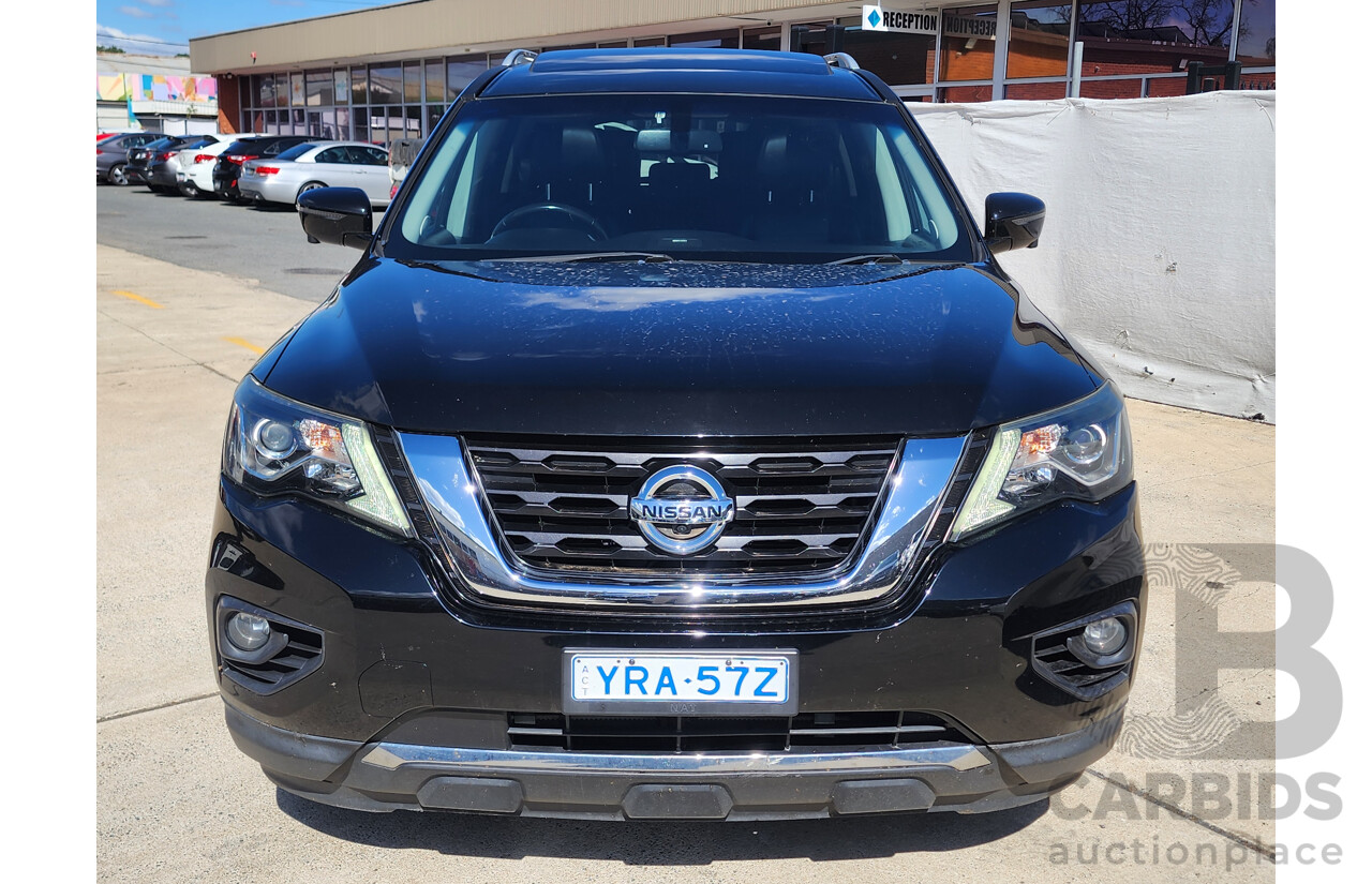7/2018 Nissan Pathfinder ST-L N-Trek (4x4) R52 MY15 series 4d Wagon Black 3.5L