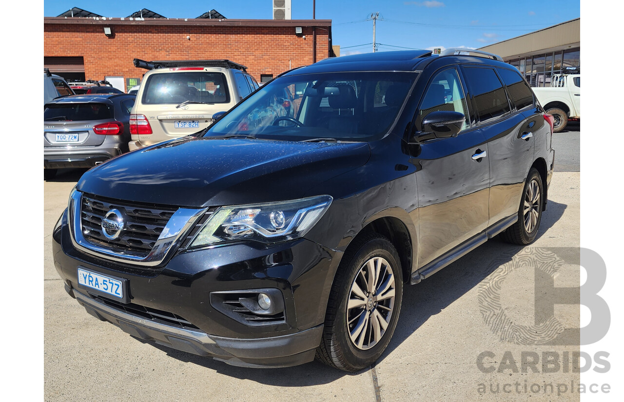 7/2018 Nissan Pathfinder ST-L N-Trek (4x4) R52 MY15 series 4d Wagon Black 3.5L