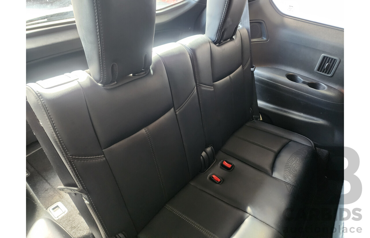 7/2018 Nissan Pathfinder ST-L N-Trek (4x4) R52 MY15 series 4d Wagon Black 3.5L