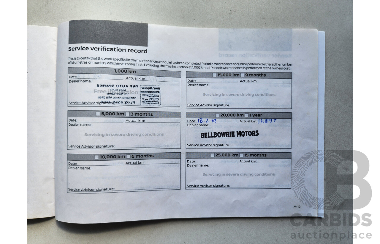 7/2018 Nissan Pathfinder ST-L N-Trek (4x4) R52 MY15 series 4d Wagon Black 3.5L