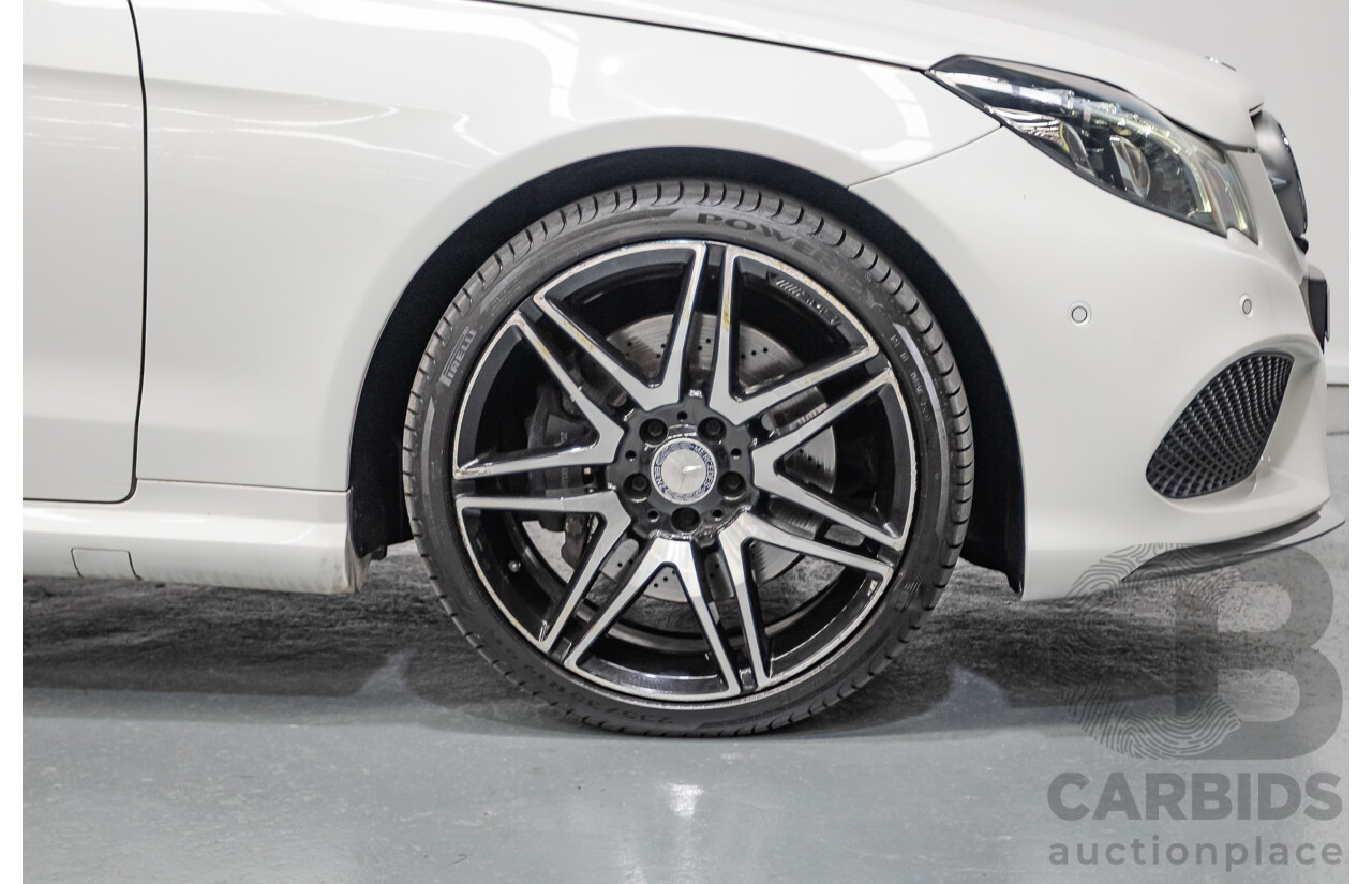 2/2014 Mercedes-Benz E400 207 MY14 2D Coupe Polar White Turbo V6 Twin Turbo 3.0L