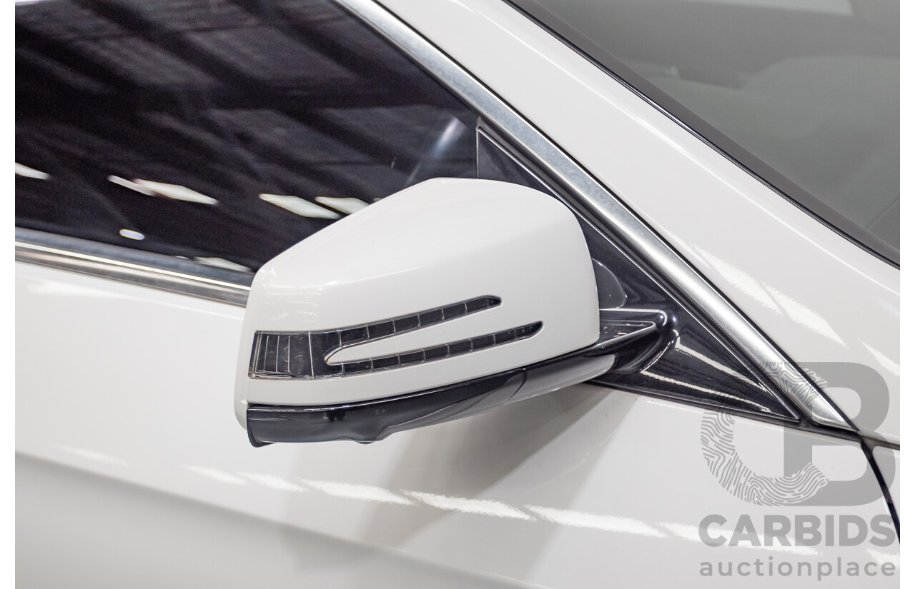 2/2014 Mercedes-Benz E400 207 MY14 2D Coupe Polar White Turbo V6 Twin Turbo 3.0L