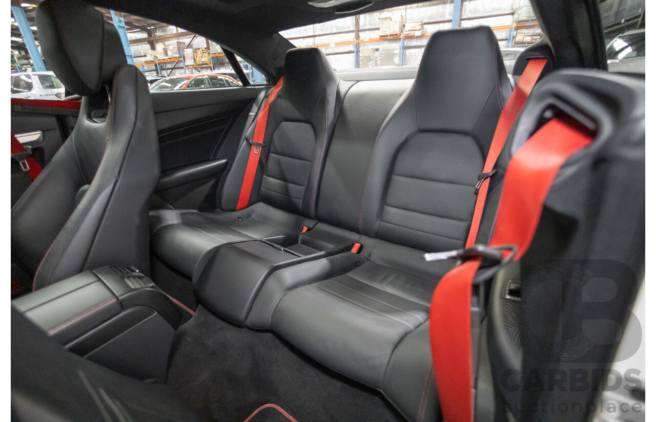 2/2014 Mercedes-Benz E400 207 MY14 2D Coupe Polar White Turbo V6 Twin Turbo 3.0L