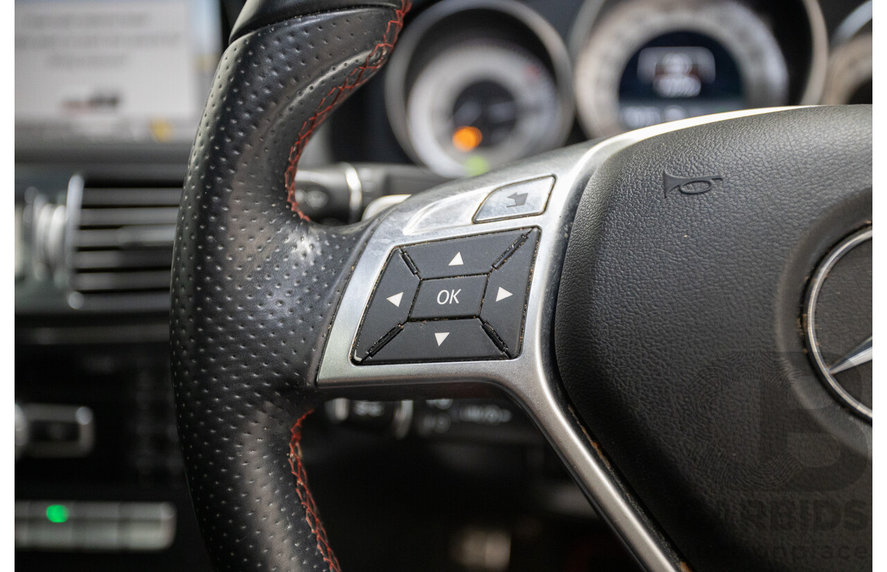 2/2014 Mercedes-Benz E400 207 MY14 2D Coupe Polar White Turbo V6 Twin Turbo 3.0L