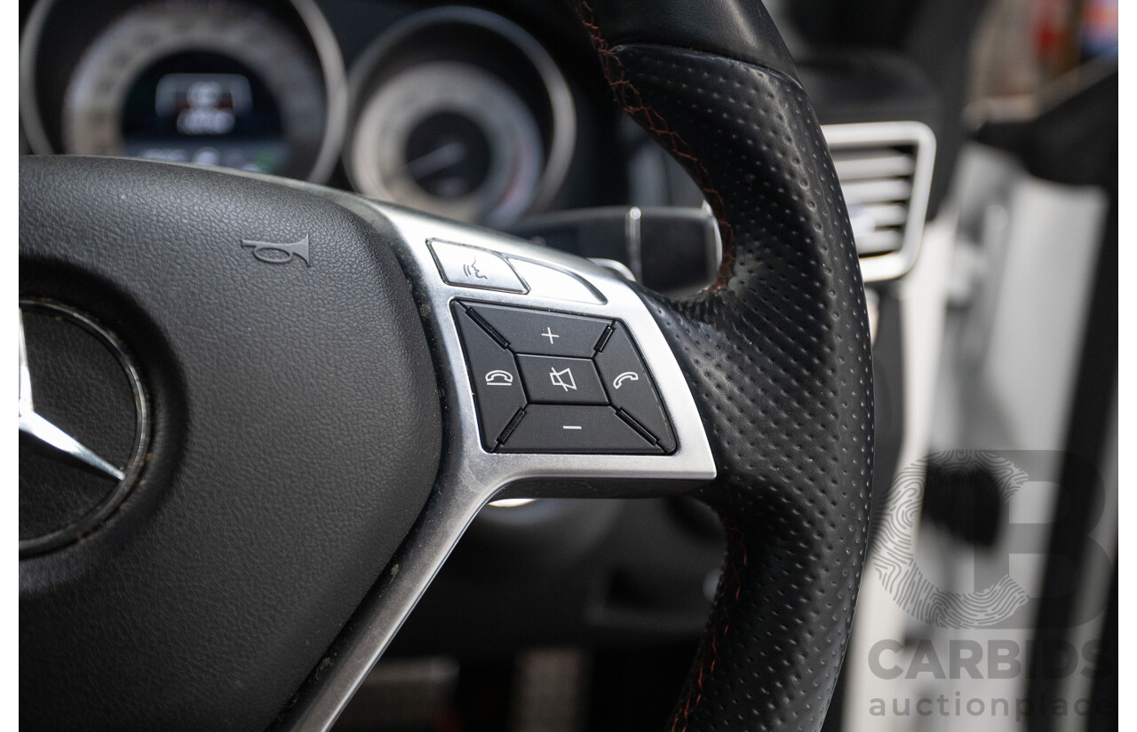 2/2014 Mercedes-Benz E400 207 MY14 2D Coupe Polar White Turbo V6 Twin Turbo 3.0L