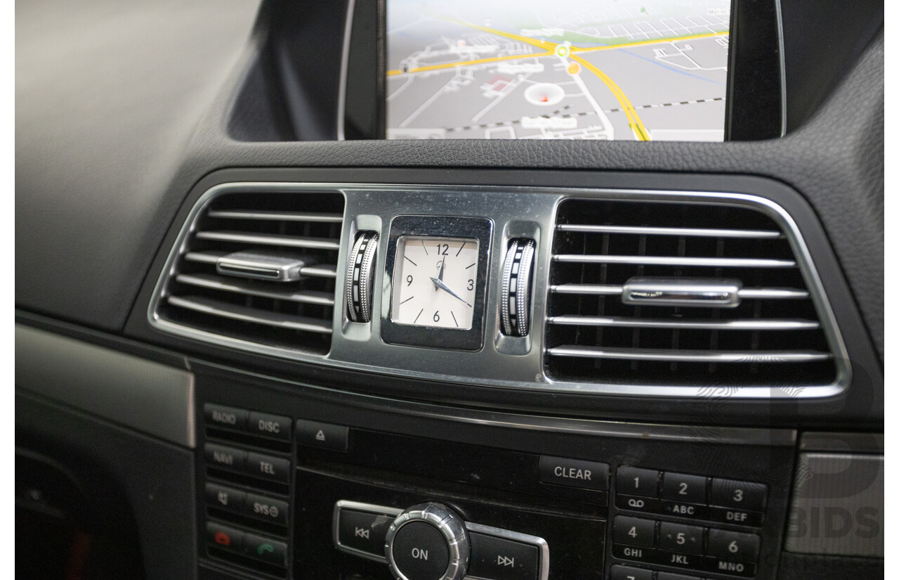 2/2014 Mercedes-Benz E400 207 MY14 2D Coupe Polar White Turbo V6 Twin Turbo 3.0L