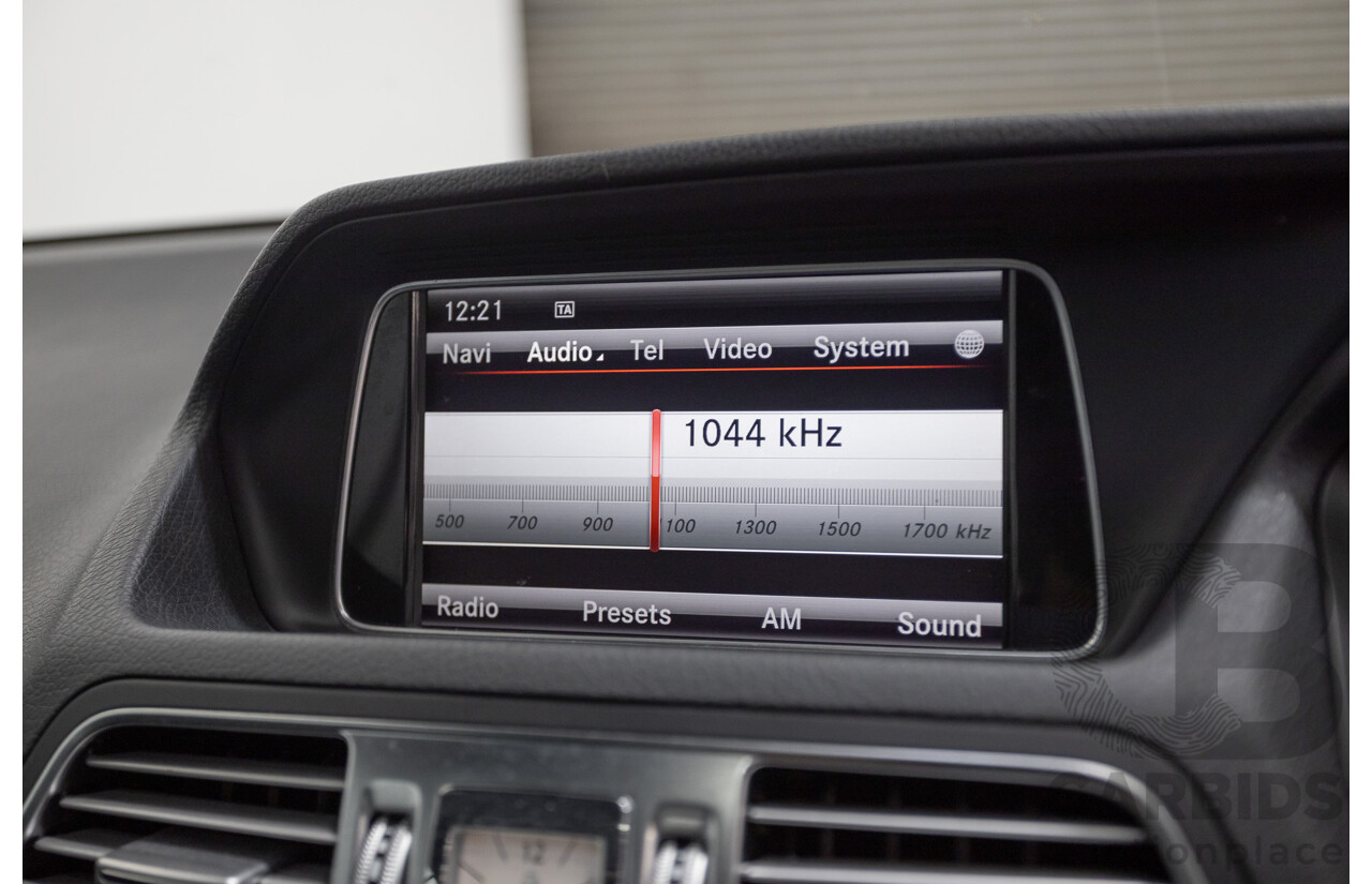 2/2014 Mercedes-Benz E400 207 MY14 2D Coupe Polar White Turbo V6 Twin Turbo 3.0L