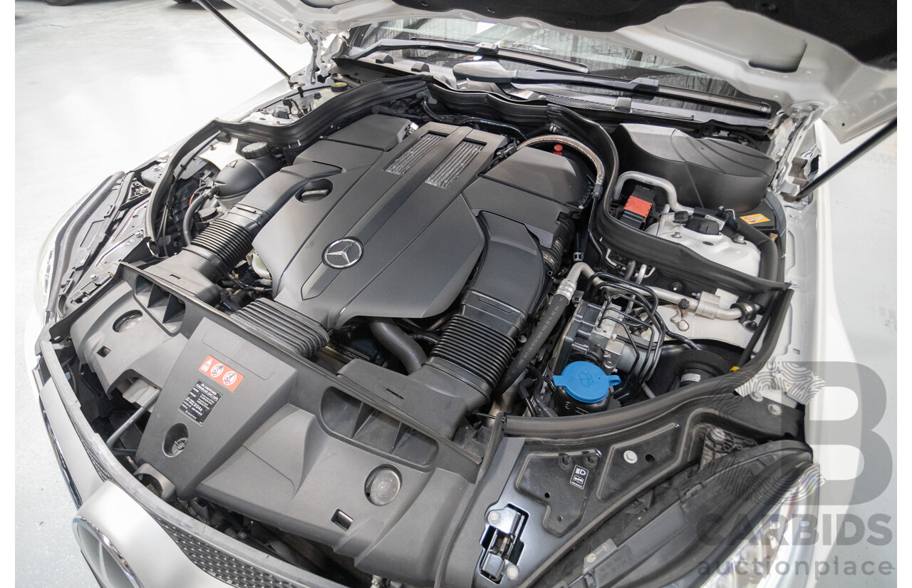 2/2014 Mercedes-Benz E400 207 MY14 2D Coupe Polar White Turbo V6 Twin Turbo 3.0L