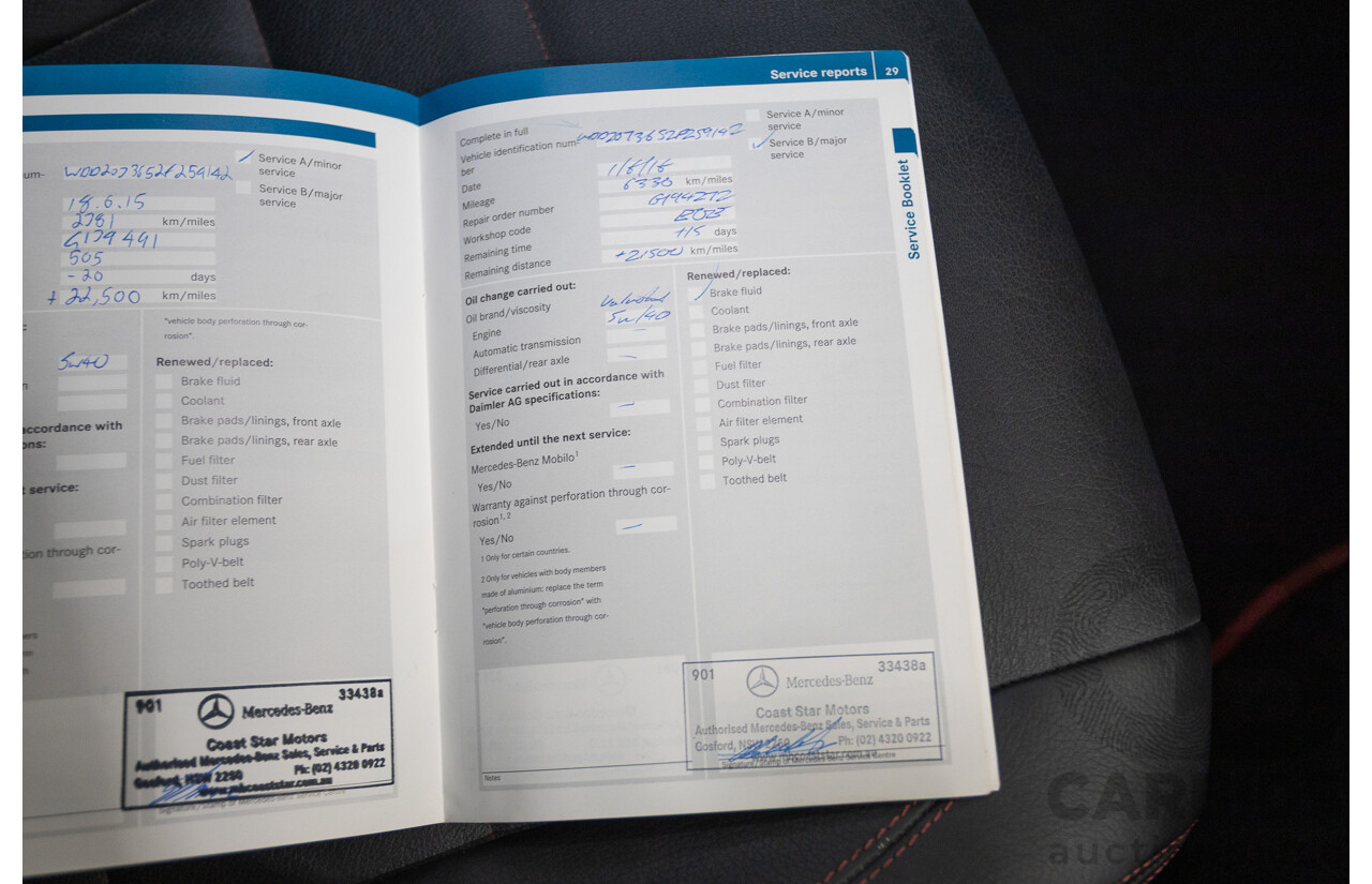 2/2014 Mercedes-Benz E400 207 MY14 2D Coupe Polar White Turbo V6 Twin Turbo 3.0L