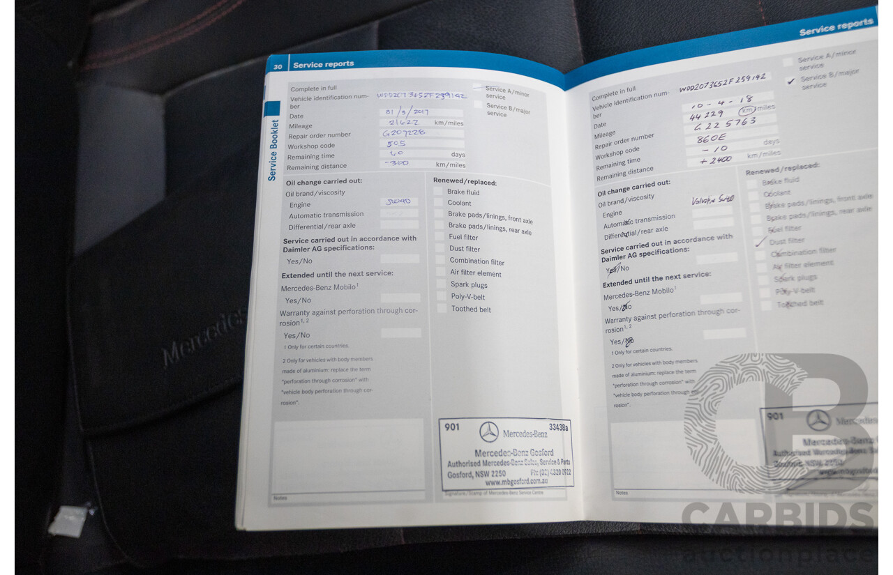 2/2014 Mercedes-Benz E400 207 MY14 2D Coupe Polar White Turbo V6 Twin Turbo 3.0L