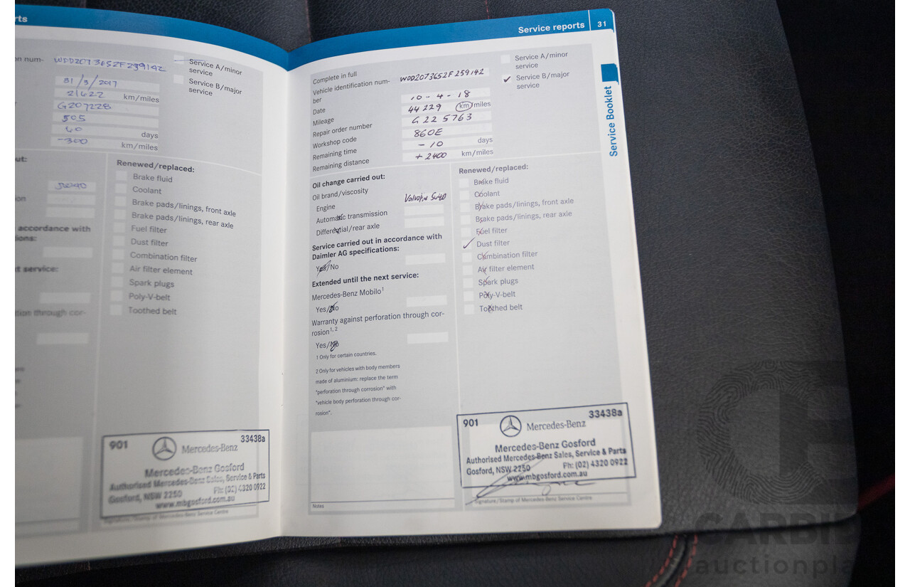 2/2014 Mercedes-Benz E400 207 MY14 2D Coupe Polar White Turbo V6 Twin Turbo 3.0L