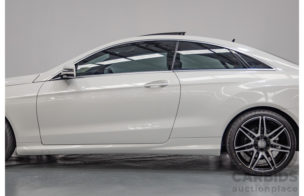 2/2014 Mercedes-Benz E400 207 MY14 2D Coupe Polar White Turbo V6 Twin Turbo 3.0L