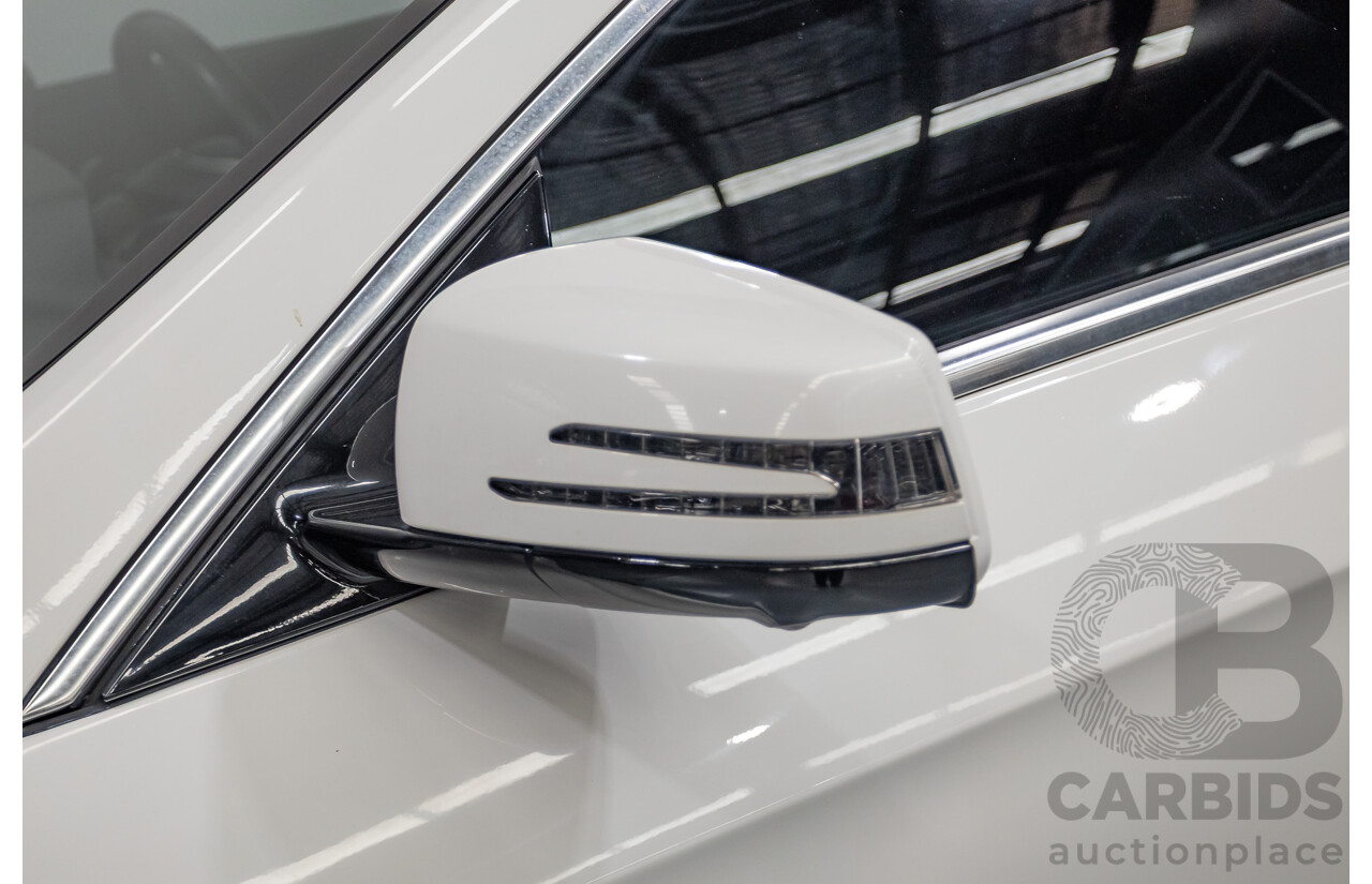2/2014 Mercedes-Benz E400 207 MY14 2D Coupe Polar White Turbo V6 Twin Turbo 3.0L