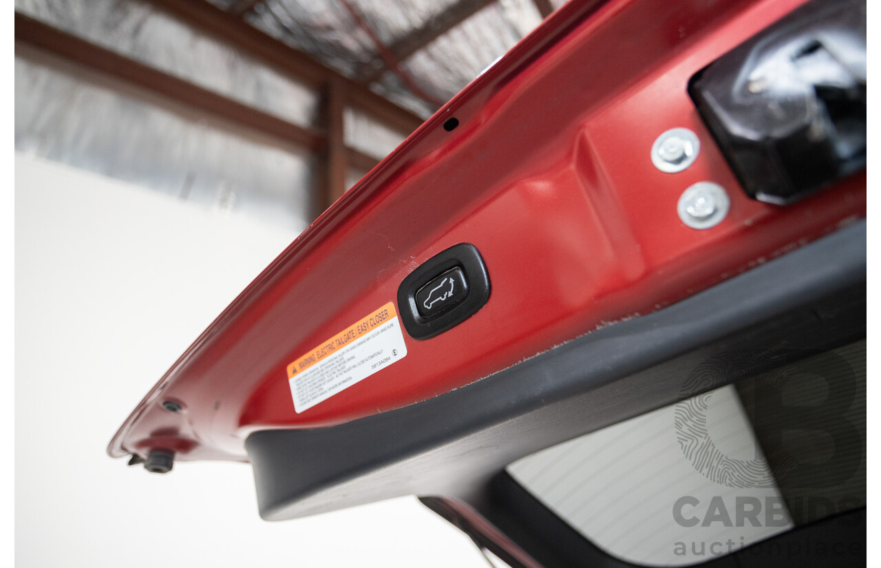 11/2014 Mitsubishi Outlander Aspire (AWD) ZJ MY14.5 4D Wagon Rally Red Metallic Turbo Diesel 2.3L