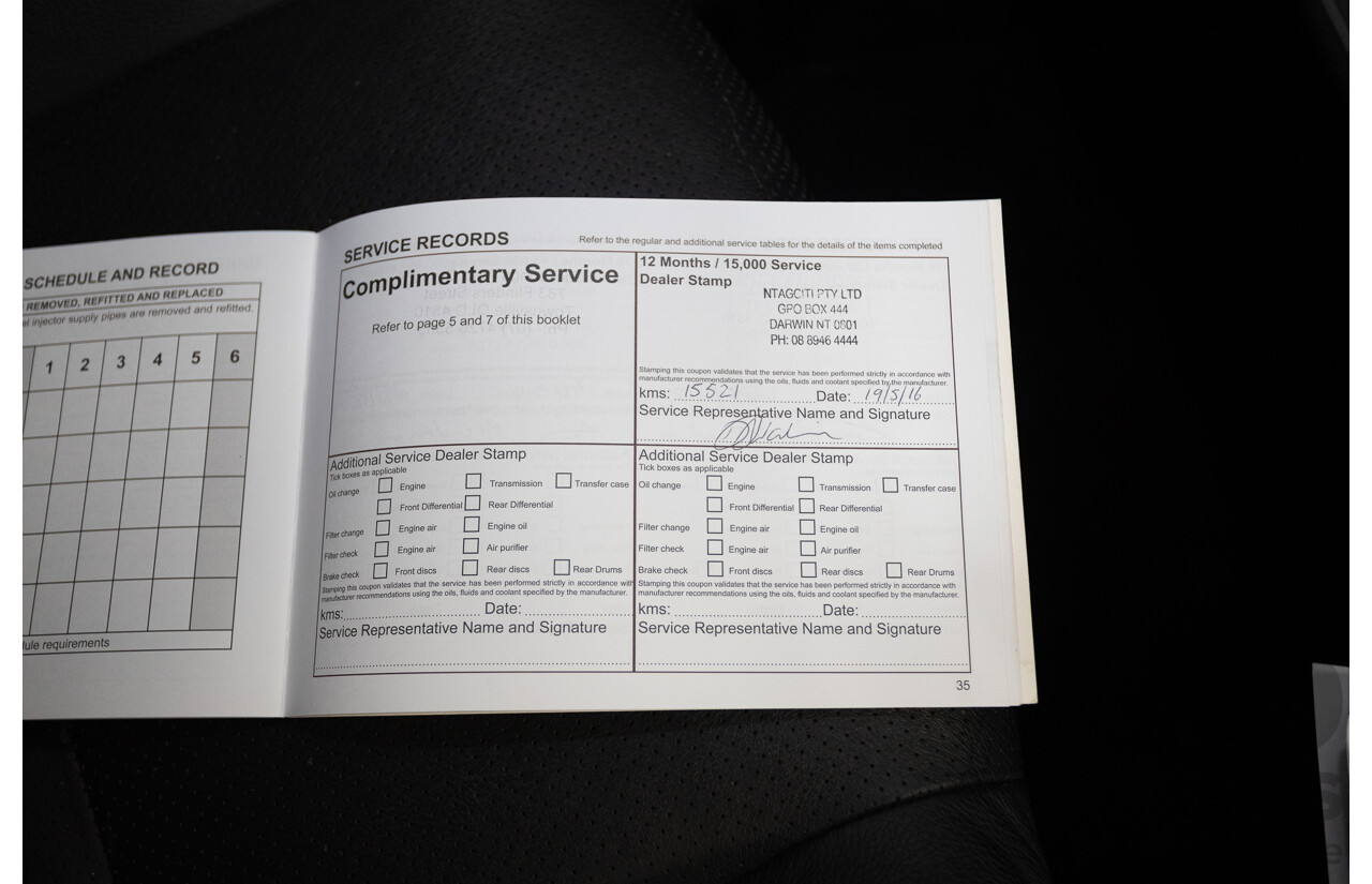 11/2014 Mitsubishi Outlander Aspire (AWD) ZJ MY14.5 4D Wagon Rally Red Metallic Turbo Diesel 2.3L