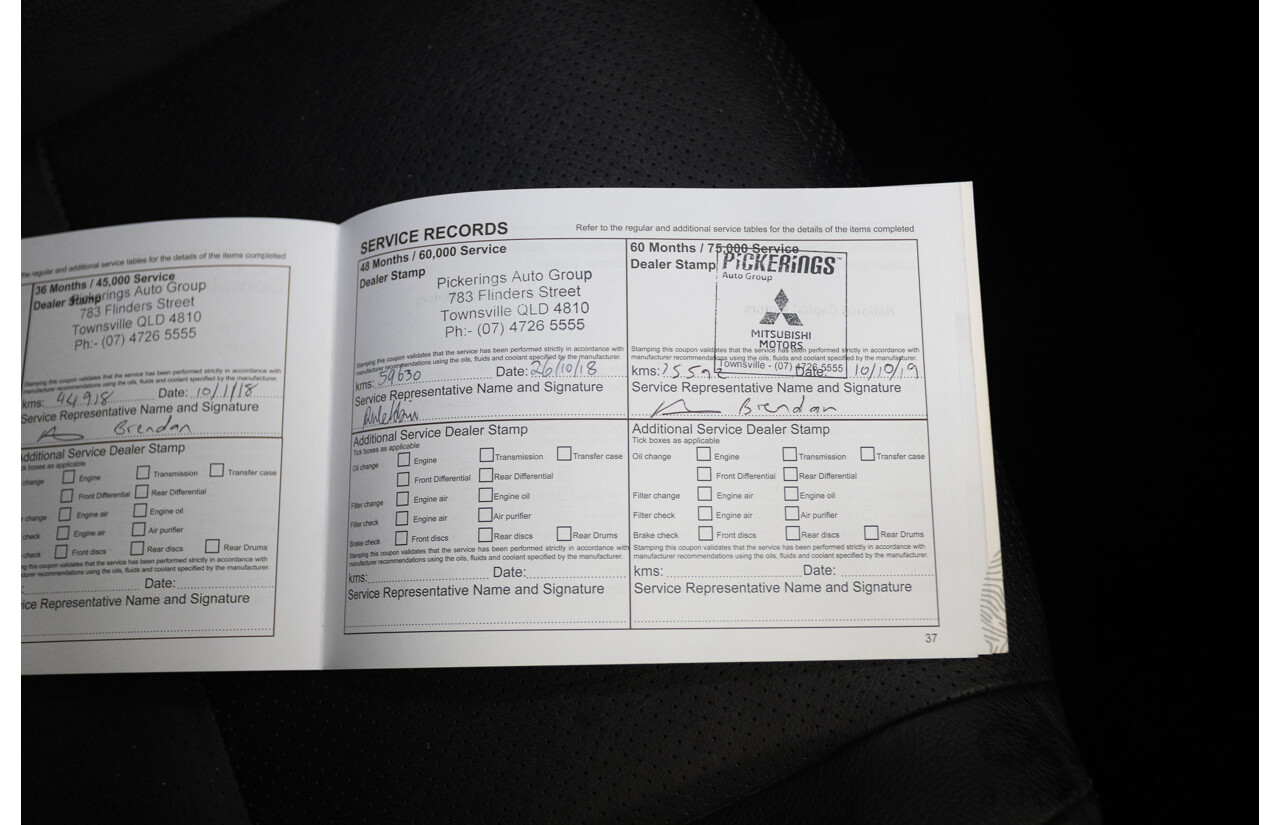 11/2014 Mitsubishi Outlander Aspire (AWD) ZJ MY14.5 4D Wagon Rally Red Metallic Turbo Diesel 2.3L