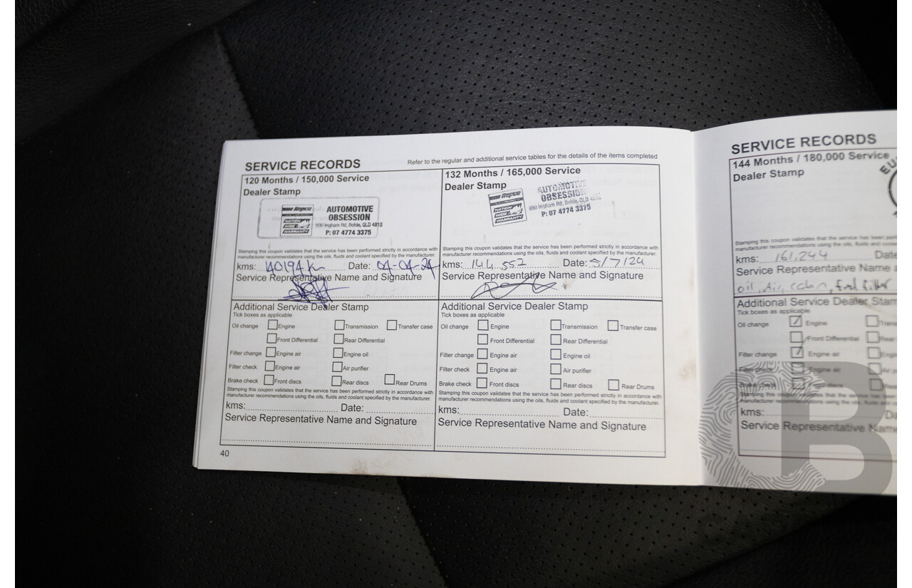 11/2014 Mitsubishi Outlander Aspire (AWD) ZJ MY14.5 4D Wagon Rally Red Metallic Turbo Diesel 2.3L