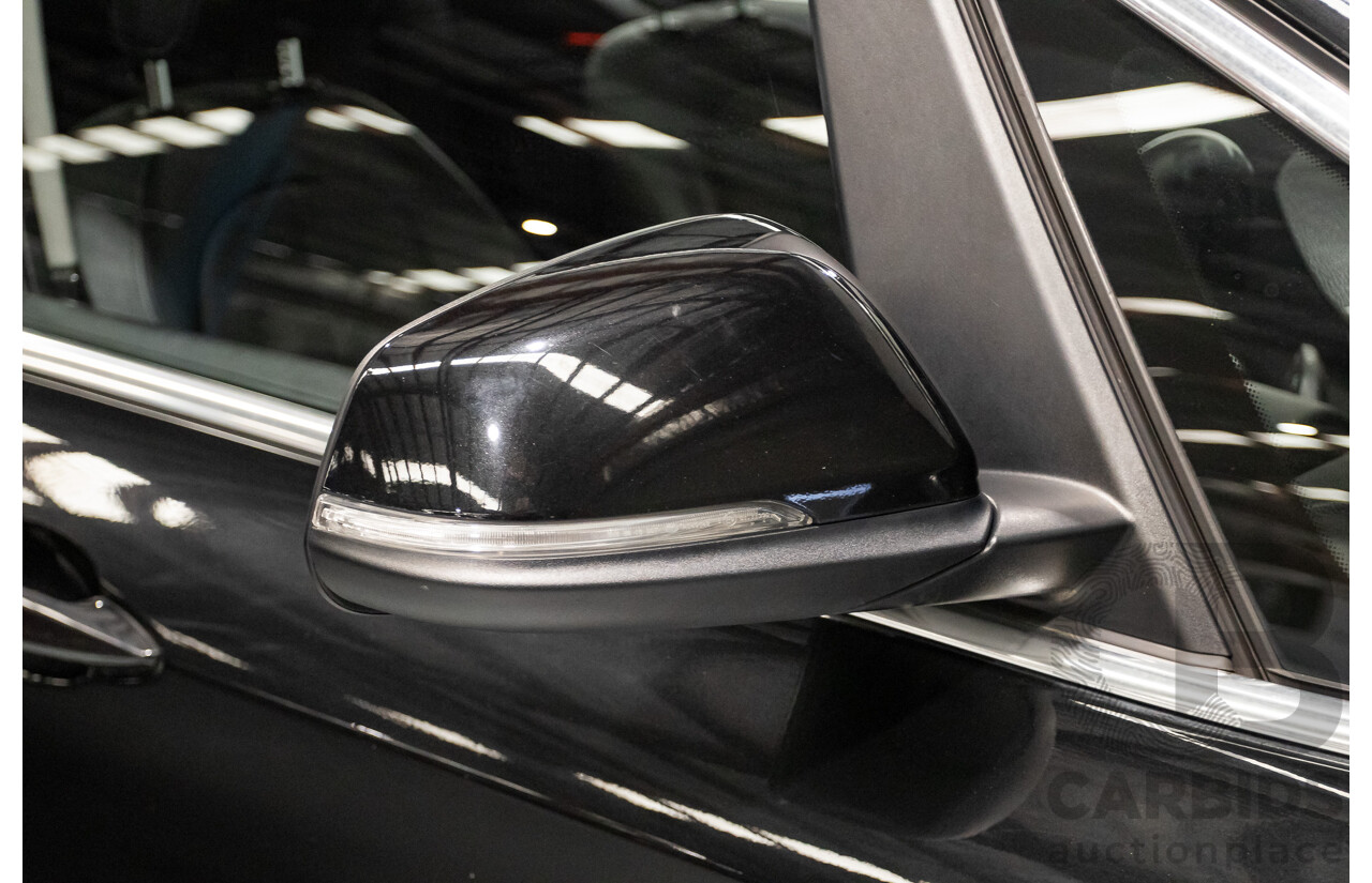 07/2017 BMW 220i Active Tourer Luxury Line F45 MY18 4D Wagon Black Sapphire Metallic Turbo 2.0L