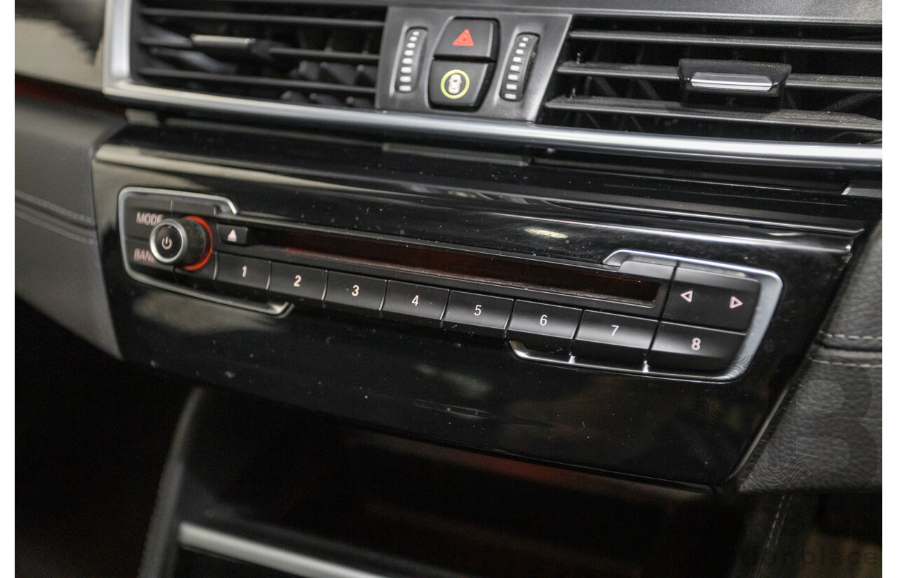 07/2017 BMW 220i Active Tourer Luxury Line F45 MY18 4D Wagon Black Sapphire Metallic Turbo 2.0L