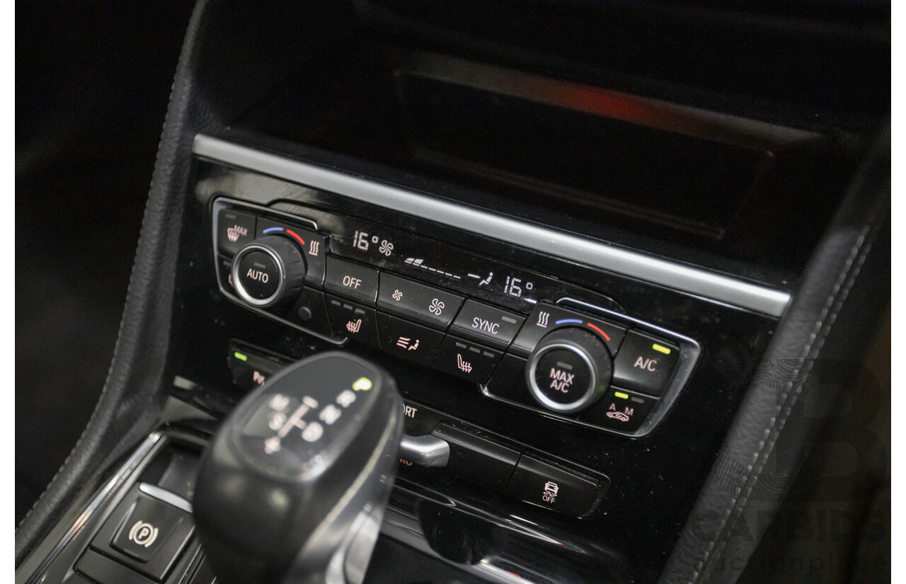 07/2017 BMW 220i Active Tourer Luxury Line F45 MY18 4D Wagon Black Sapphire Metallic Turbo 2.0L