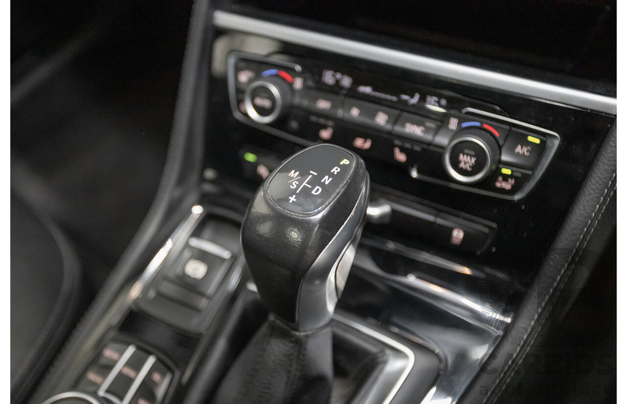 07/2017 BMW 220i Active Tourer Luxury Line F45 MY18 4D Wagon Black Sapphire Metallic Turbo 2.0L