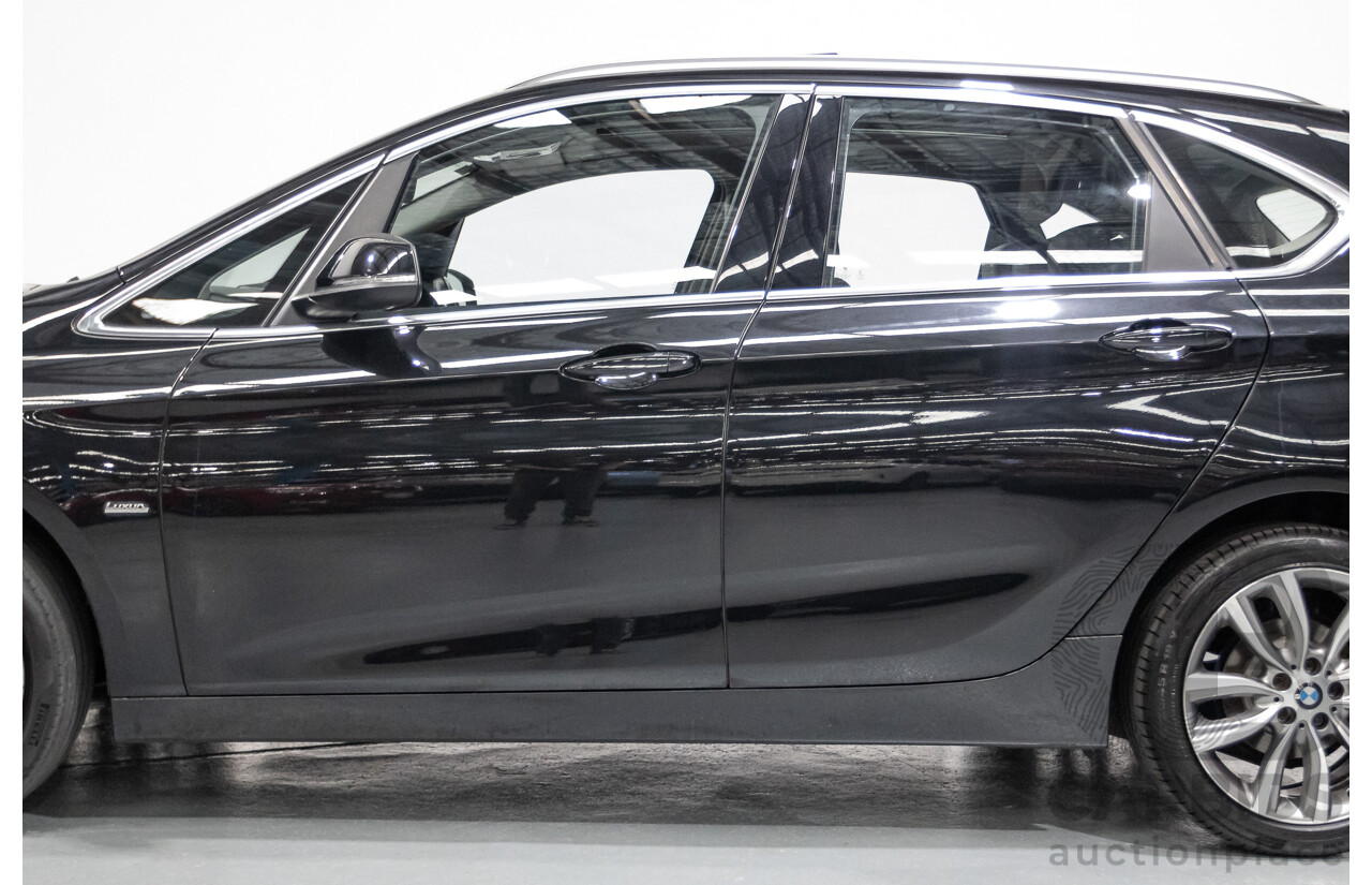 07/2017 BMW 220i Active Tourer Luxury Line F45 MY18 4D Wagon Black Sapphire Metallic Turbo 2.0L