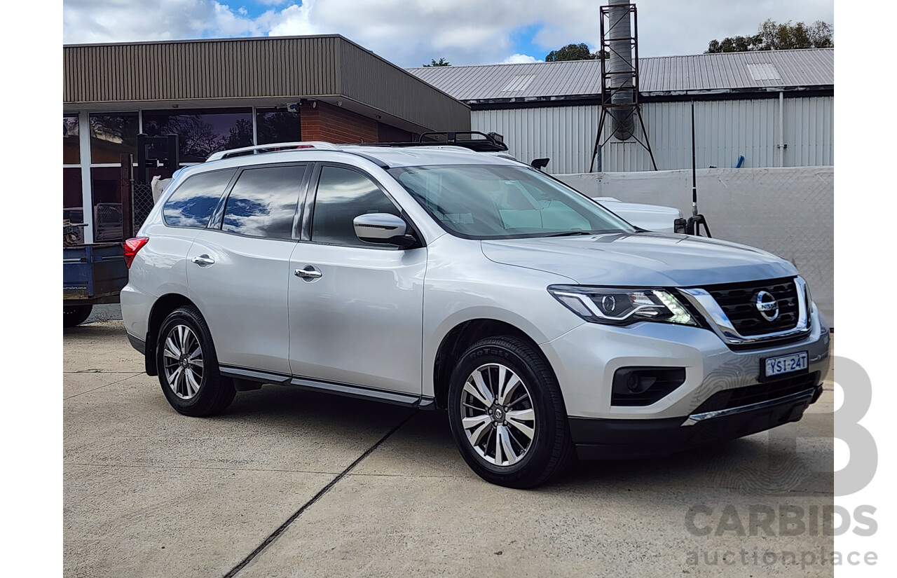 2/2018 Nissan Pathfinder ST (4x2) R52 MY17 series 4d Wagon Silver 3.5L