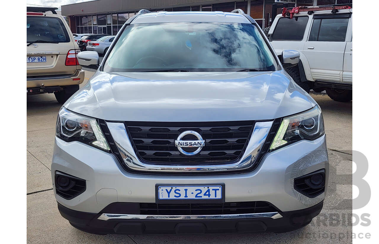 2/2018 Nissan Pathfinder ST (4x2) R52 MY17 series 4d Wagon Silver 3.5L