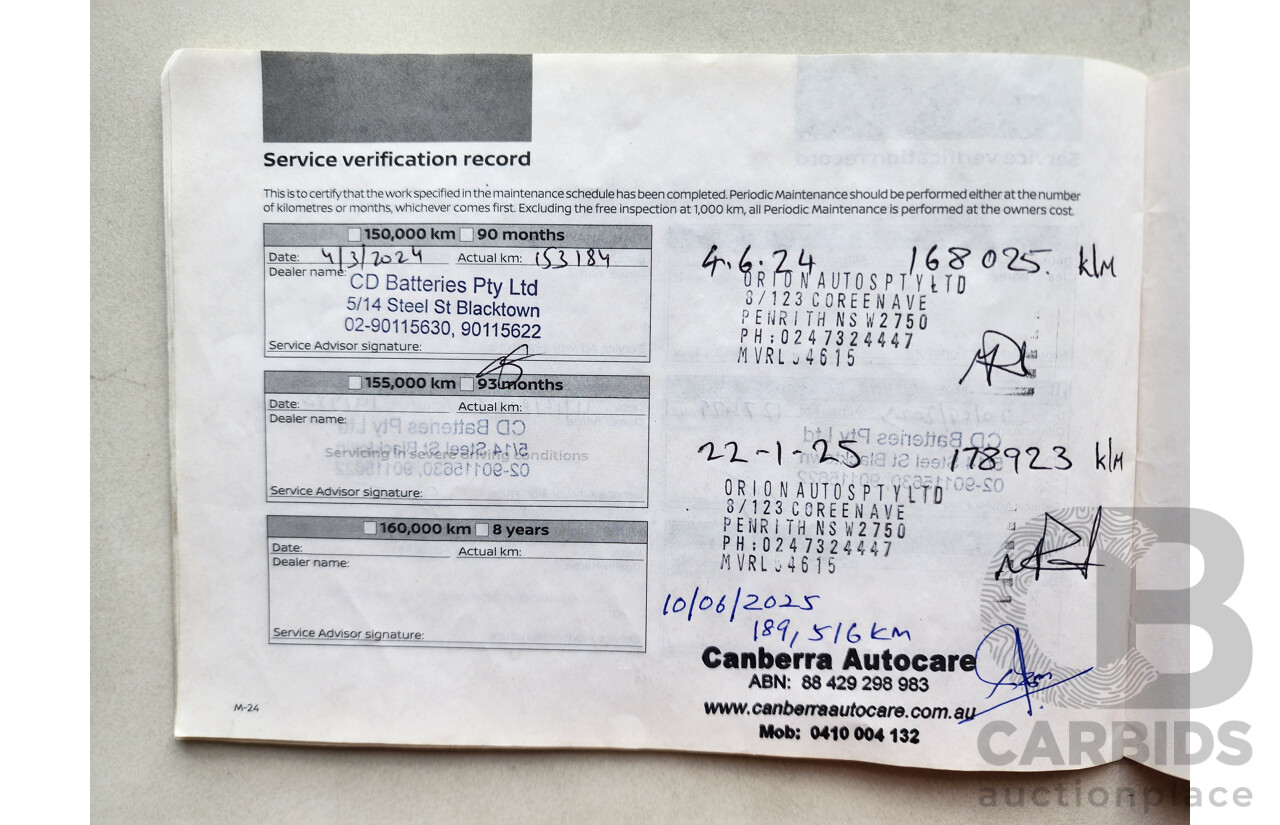 2/2018 Nissan Pathfinder ST (4x2) R52 MY17 series 4d Wagon Silver 3.5L