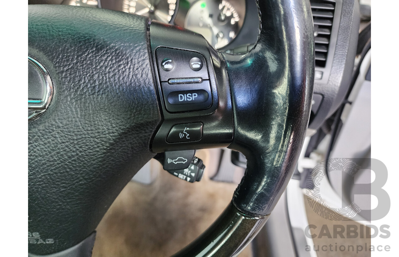 9/2006 Lexus Gs300 Sport Luxury GRS190R 4d Sedan White 3.0L