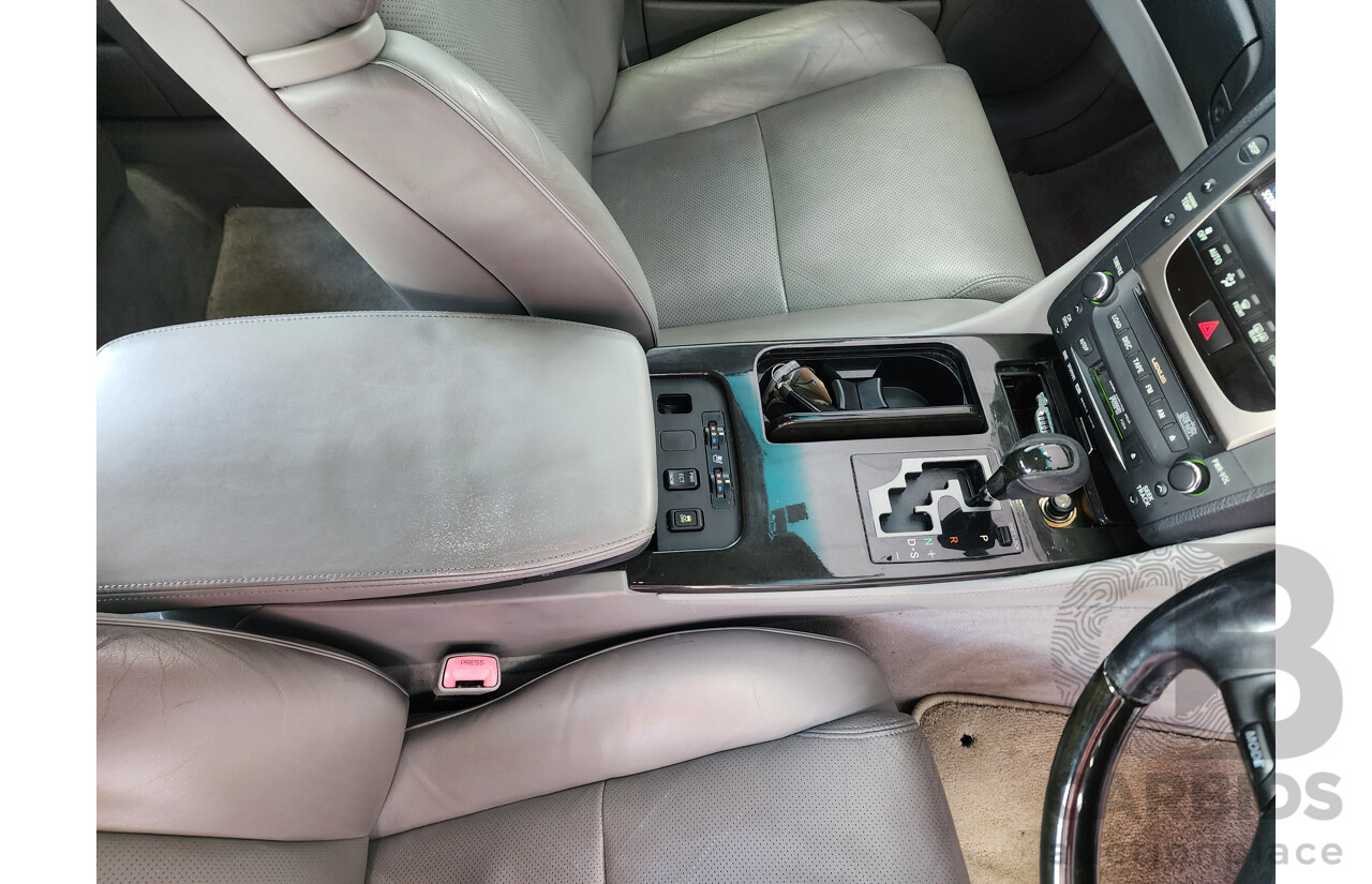 9/2006 Lexus Gs300 Sport Luxury GRS190R 4d Sedan White 3.0L