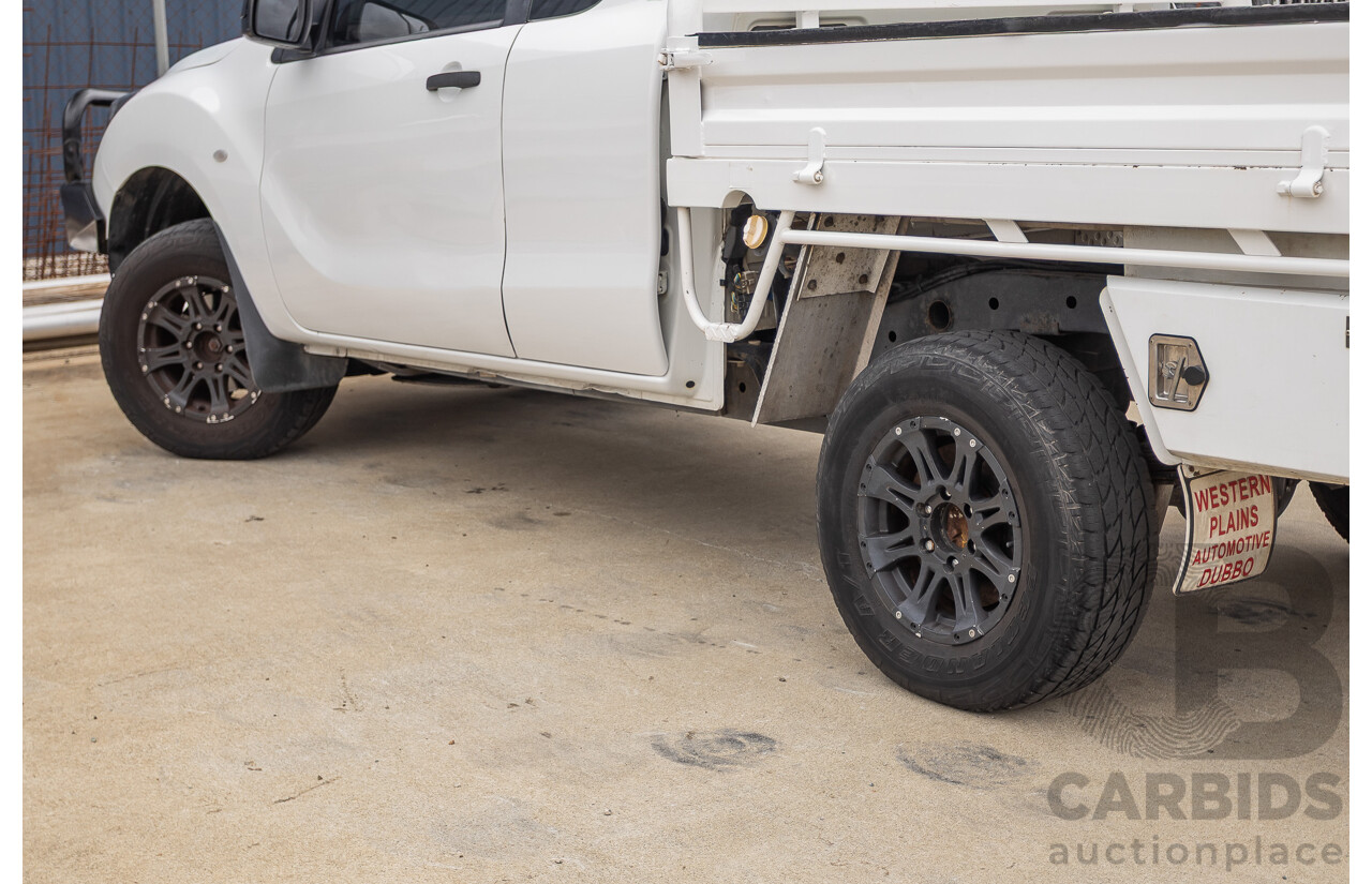 01/2017 Mazda BT-50 XT (4x4) MY16 Freestyle C/Chas White Turbo Diesel 3.2L