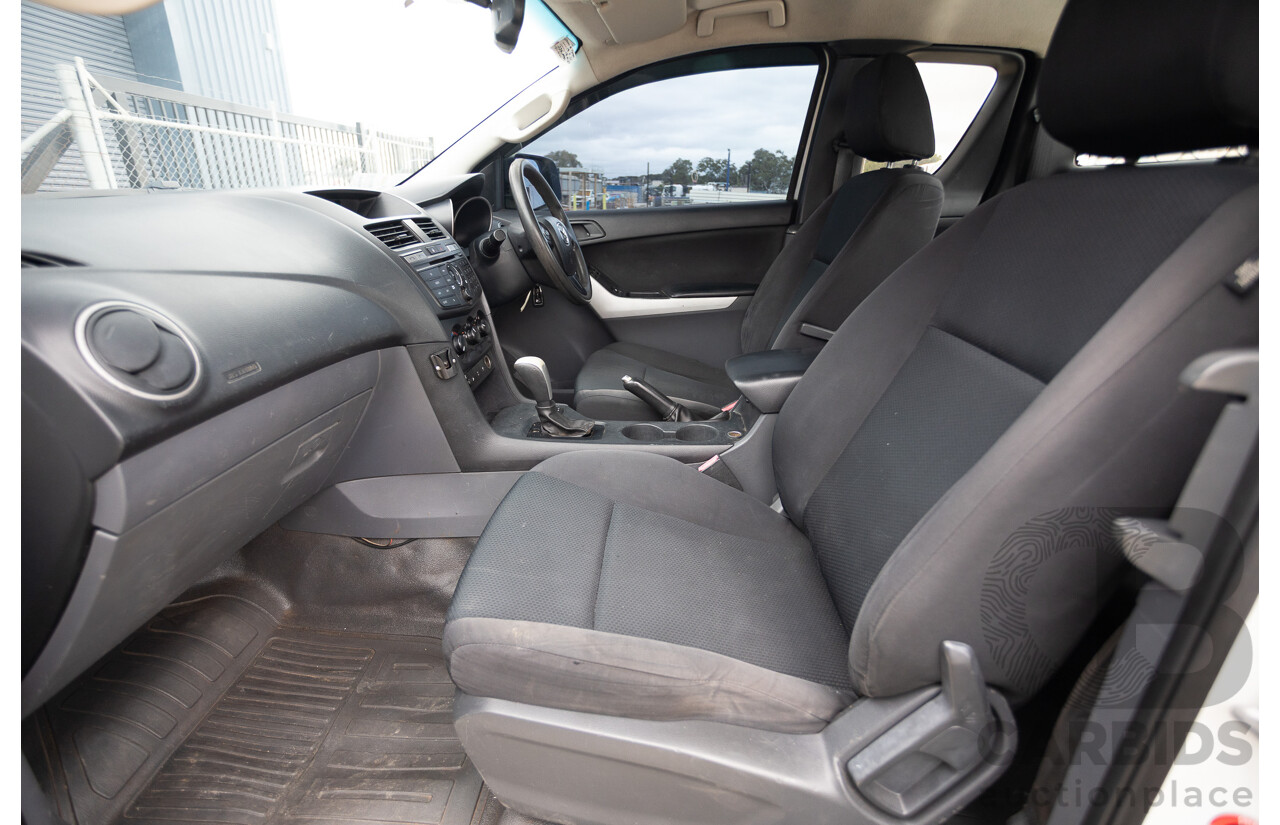 01/2017 Mazda BT-50 XT (4x4) MY16 Freestyle C/Chas White Turbo Diesel 3.2L