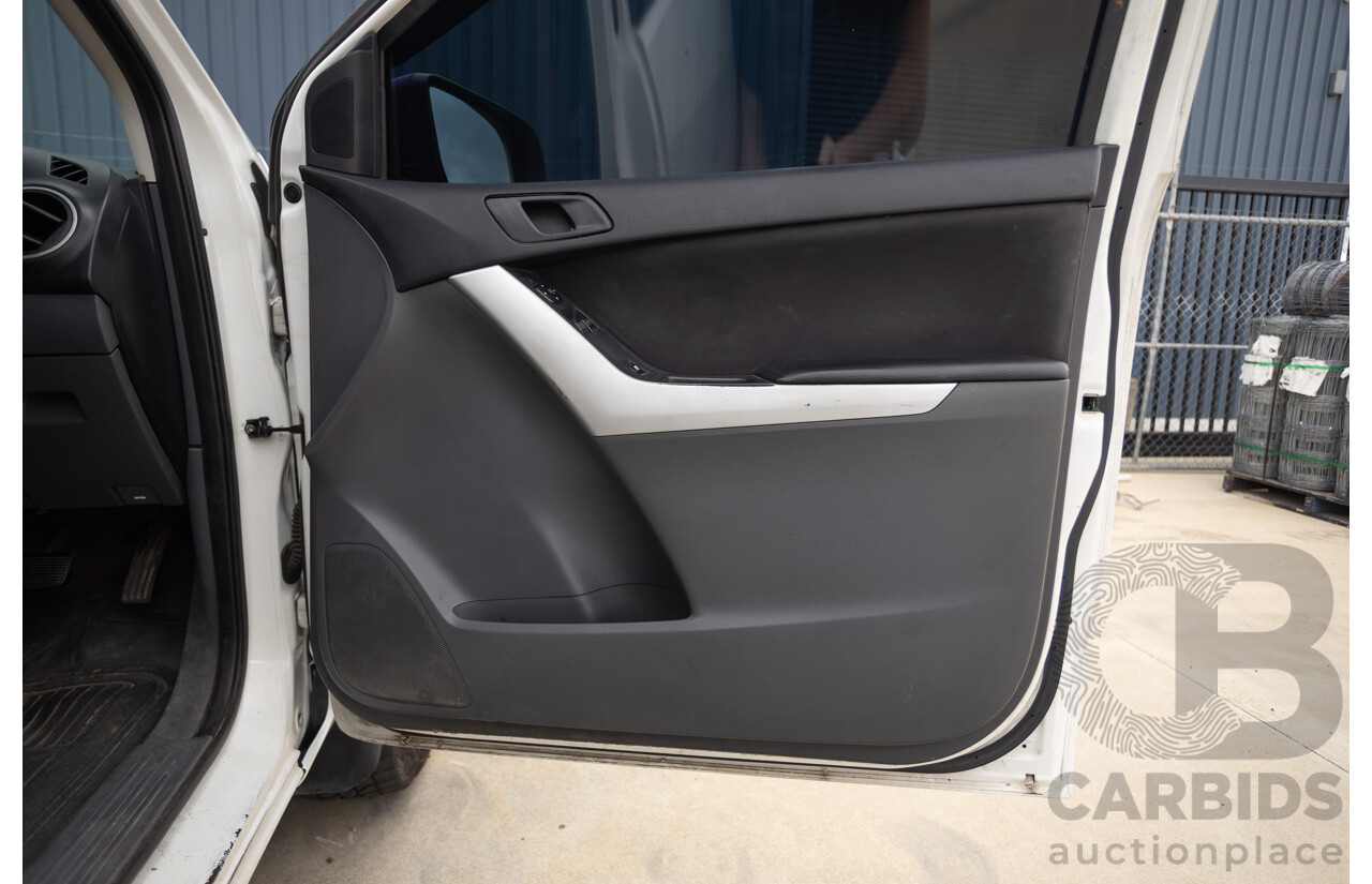 01/2017 Mazda BT-50 XT (4x4) MY16 Freestyle C/Chas White Turbo Diesel 3.2L
