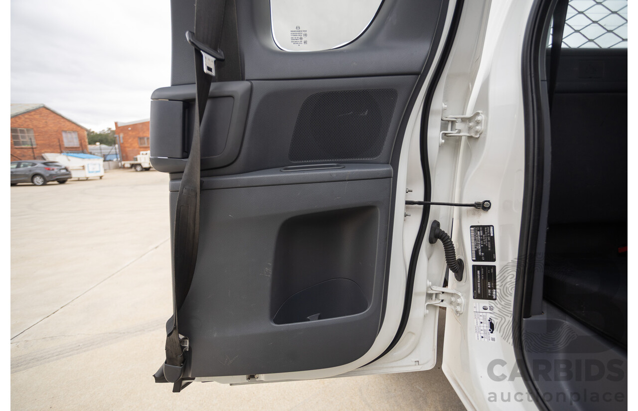 01/2017 Mazda BT-50 XT (4x4) MY16 Freestyle C/Chas White Turbo Diesel 3.2L