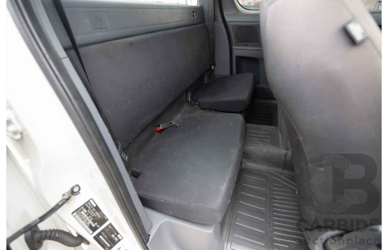 01/2017 Mazda BT-50 XT (4x4) MY16 Freestyle C/Chas White Turbo Diesel 3.2L