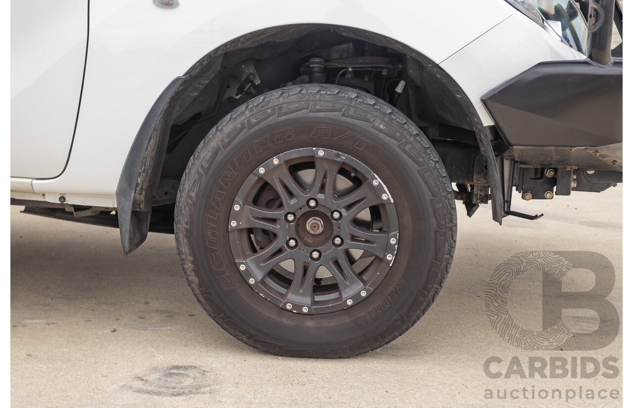 01/2017 Mazda BT-50 XT (4x4) MY16 Freestyle C/Chas White Turbo Diesel 3.2L