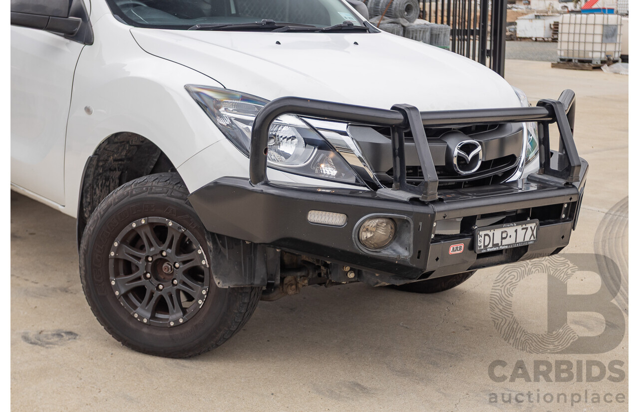 01/2017 Mazda BT-50 XT (4x4) MY16 Freestyle C/Chas White Turbo Diesel 3.2L