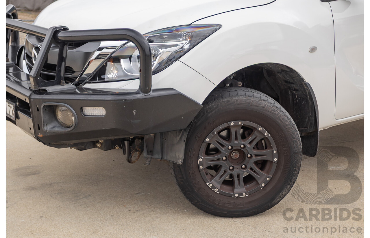 01/2017 Mazda BT-50 XT (4x4) MY16 Freestyle C/Chas White Turbo Diesel 3.2L